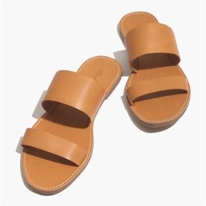 Madewell Boardwalk Double Trap Flat Sandals